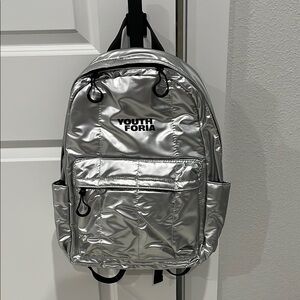 Youthforia Silver Backpack - Sold out online
